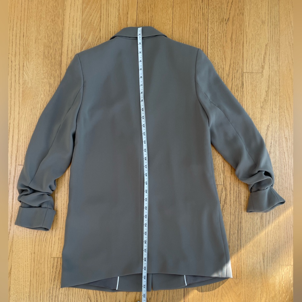 Mango Ruched Sleeves Blazer - Picture 14 of 14